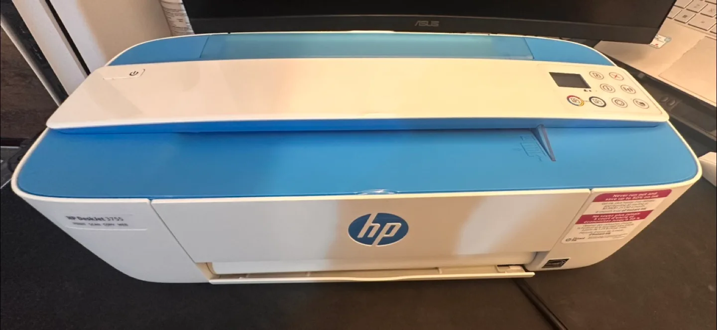 HP DeskJet 3755 Printer thumbnail