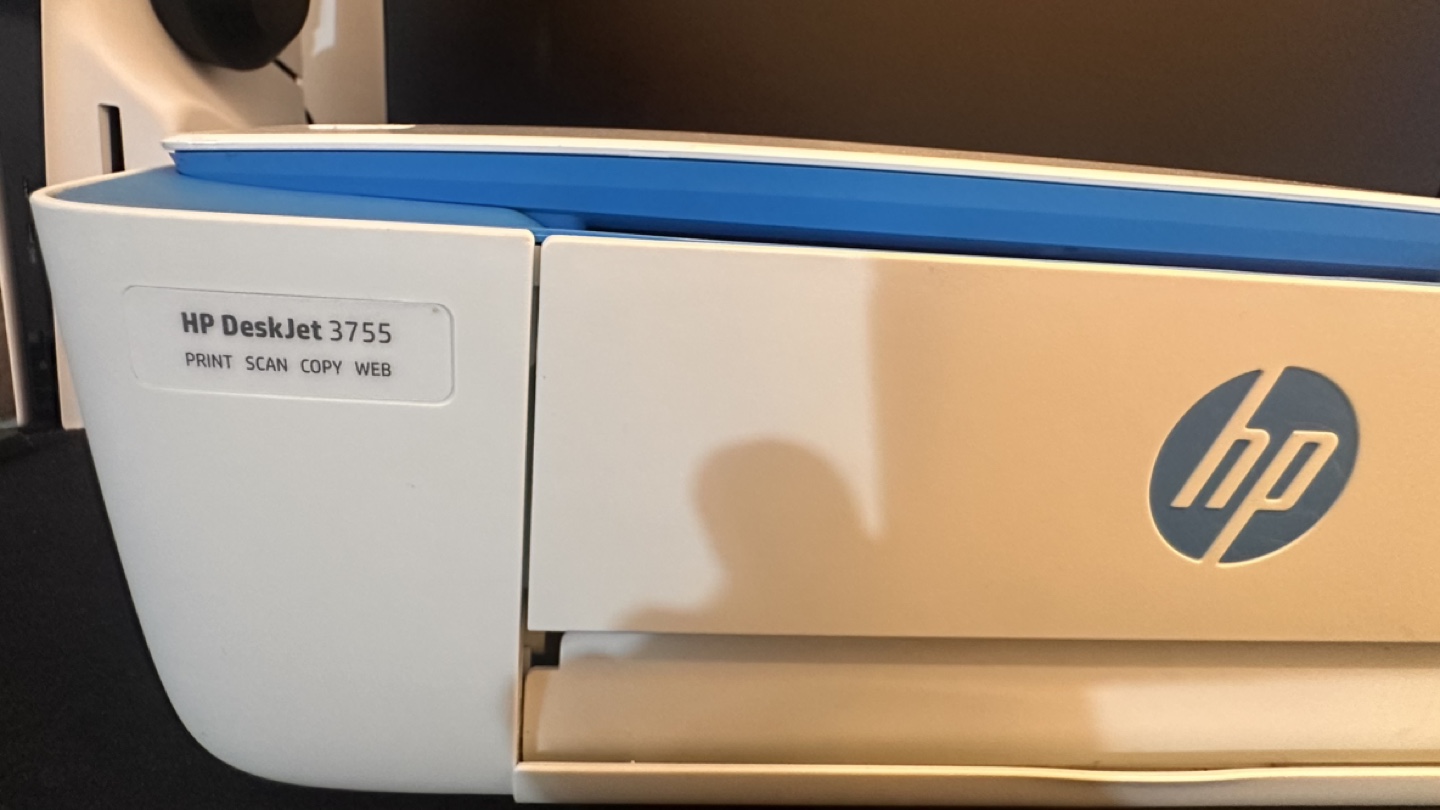 HP DeskJet 3755 Printer - photo 2