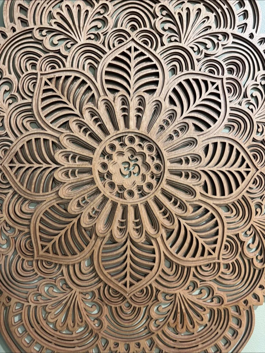 Wooden Mandala Wall Art thumbnail