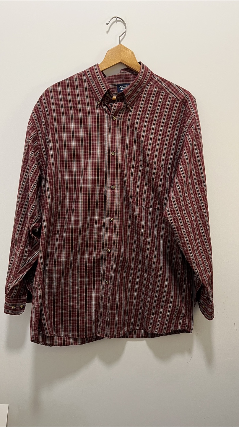 Denver Hayes L/G Plaid Button-Up Shirt