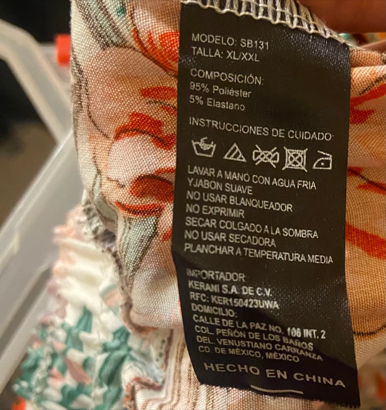 Woman’s  Floral Shorts label as sz XL-XXL( fits szM) image indicator(3)