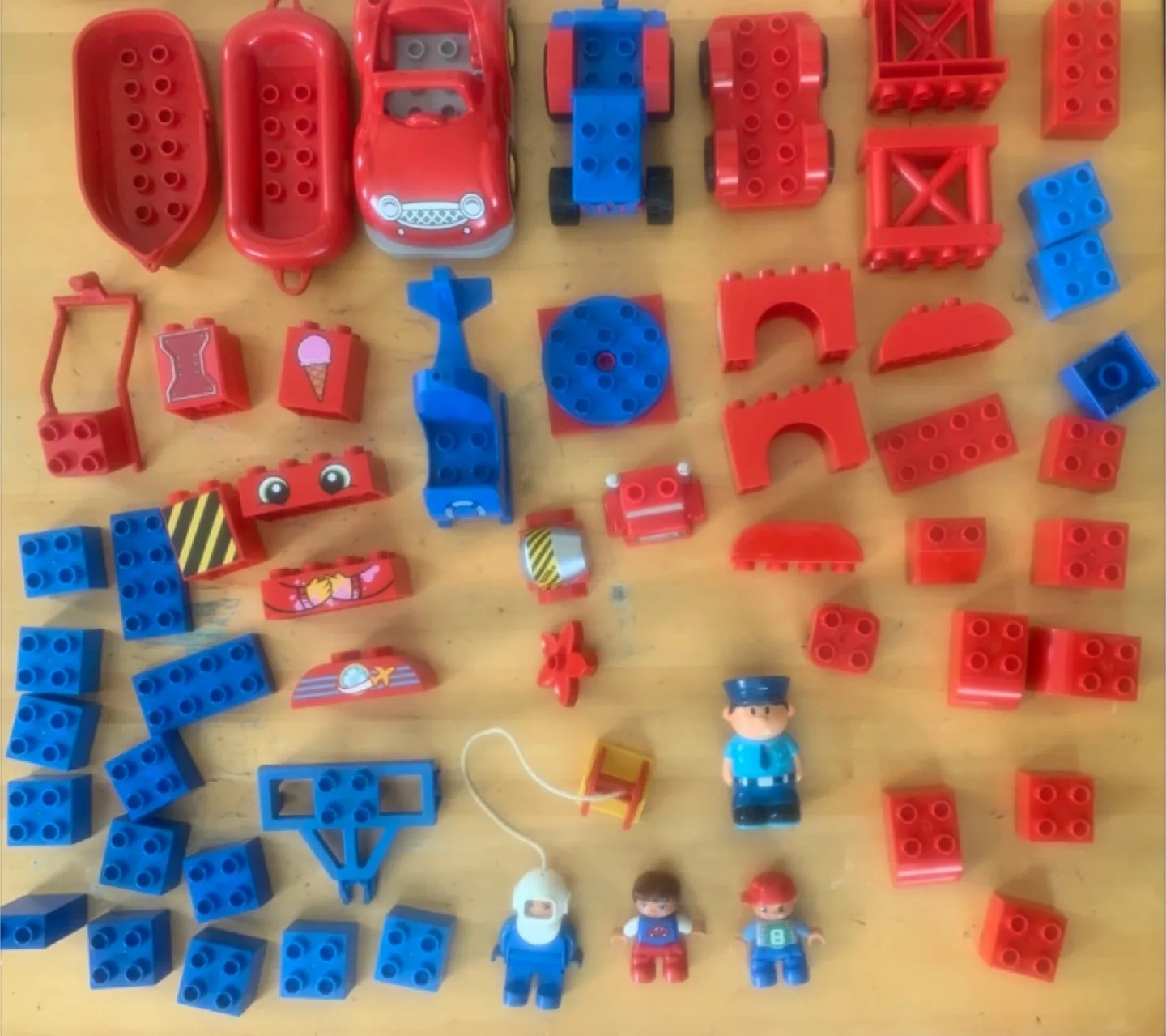 Lego Duplo Blocks and Figures 56 pieces thumbnail