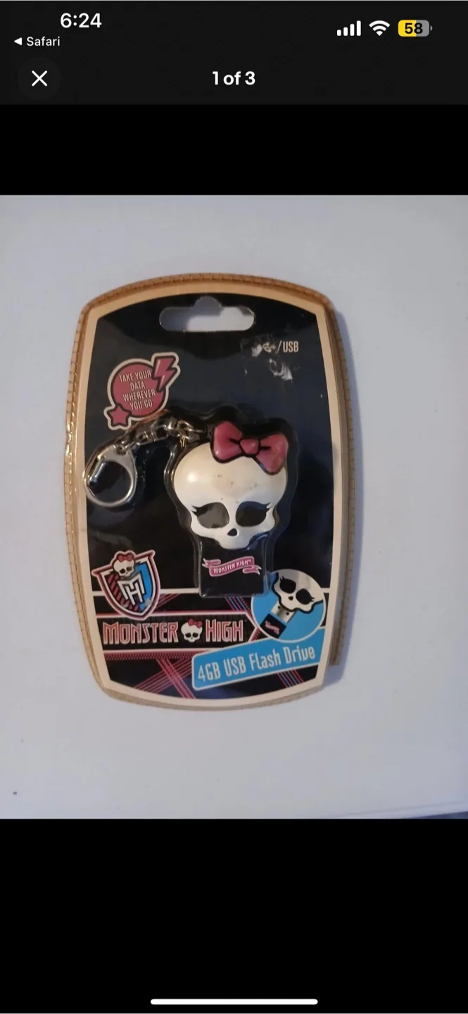 Monster High 4GB USB Flash Drive - New thumbnail
