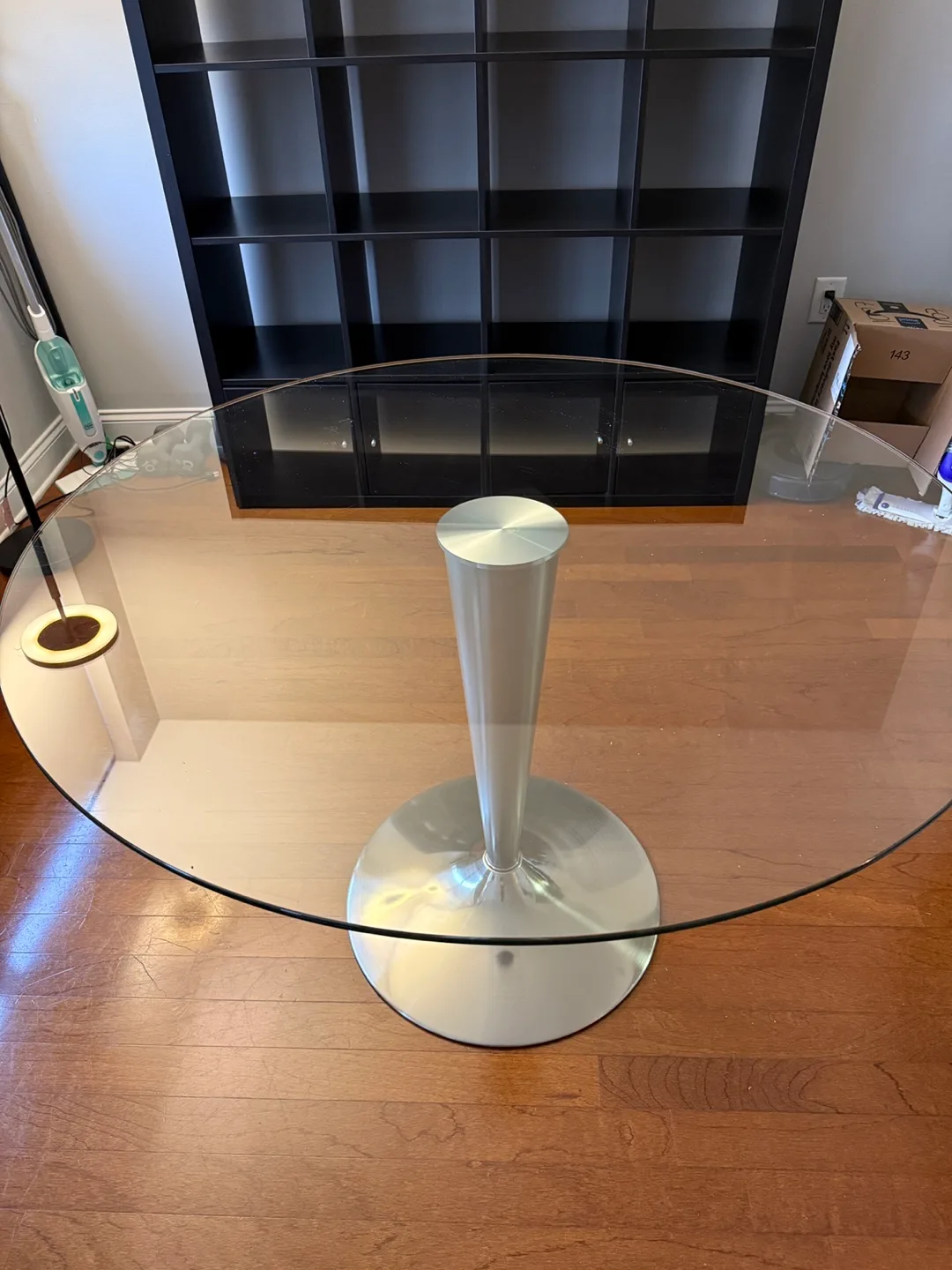 Glass Round Dining Table thumbnail