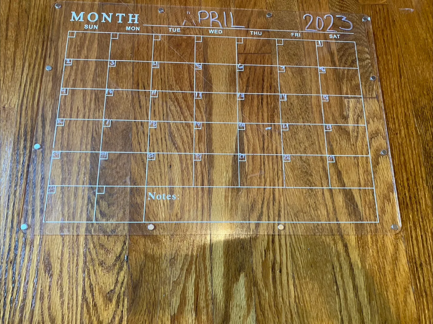 Acrylic Calendar thumbnail