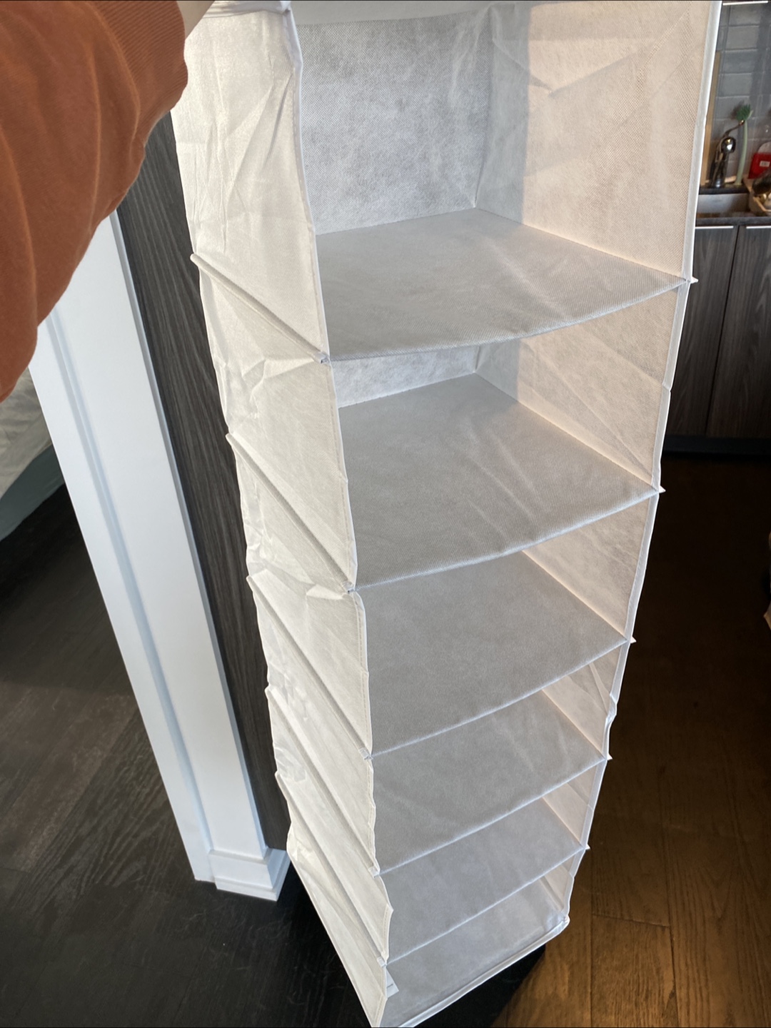 Two Hanging Closet Organizer - 6 Shelves