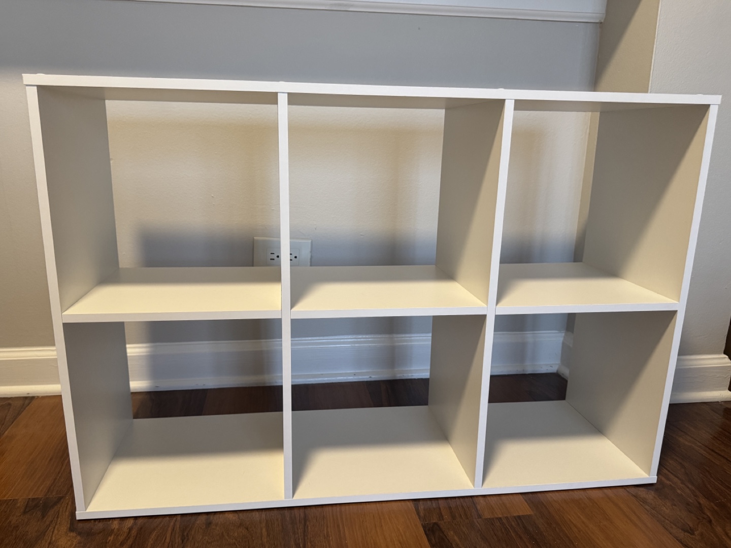 White 6-Cube Storage Organizer - photo 2