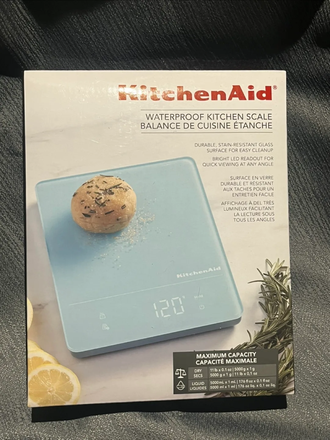 KitchenAid Waterproof Kitchen Scale - Like New! thumbnail