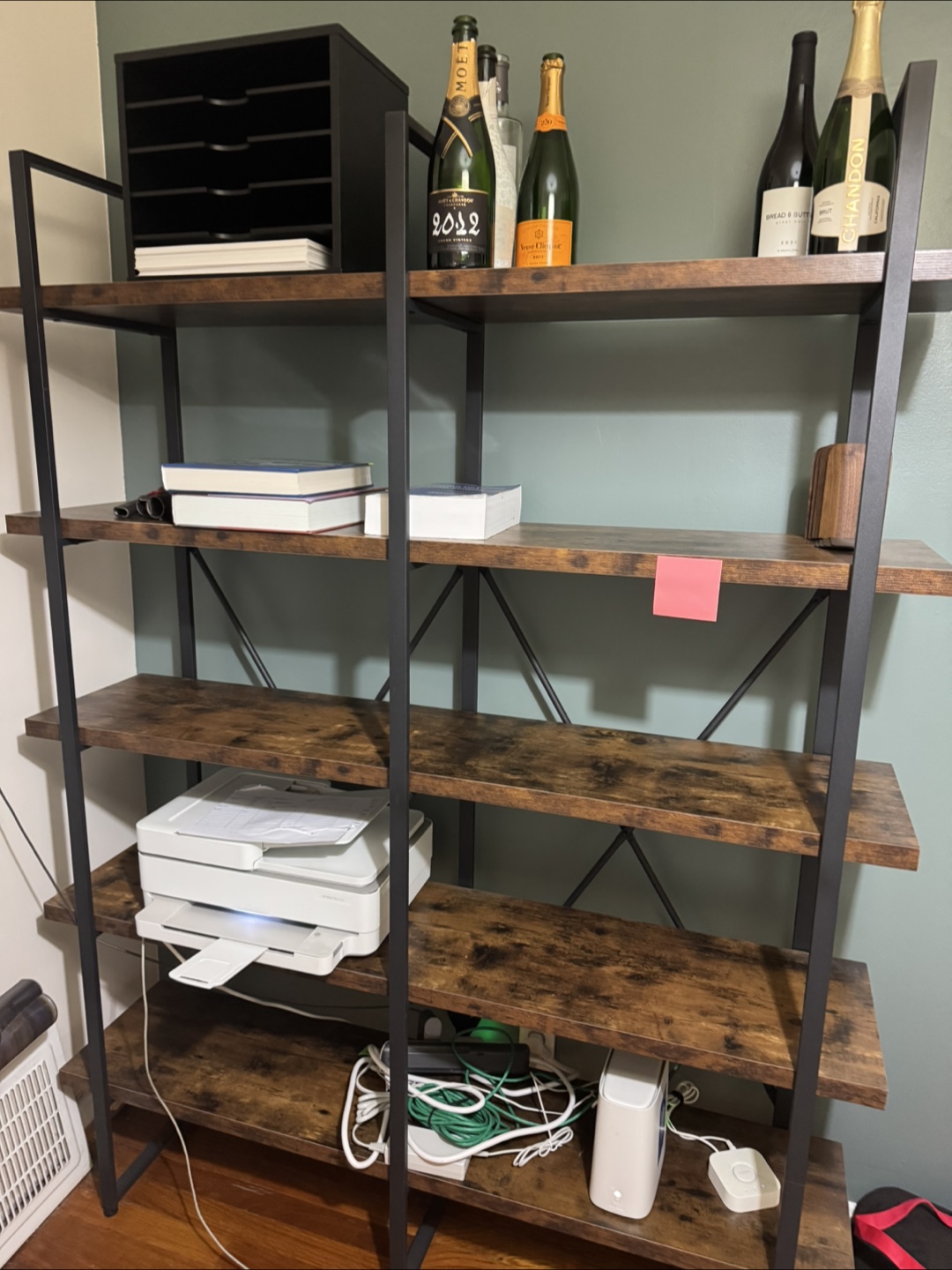 Industrial Style Bookshelf