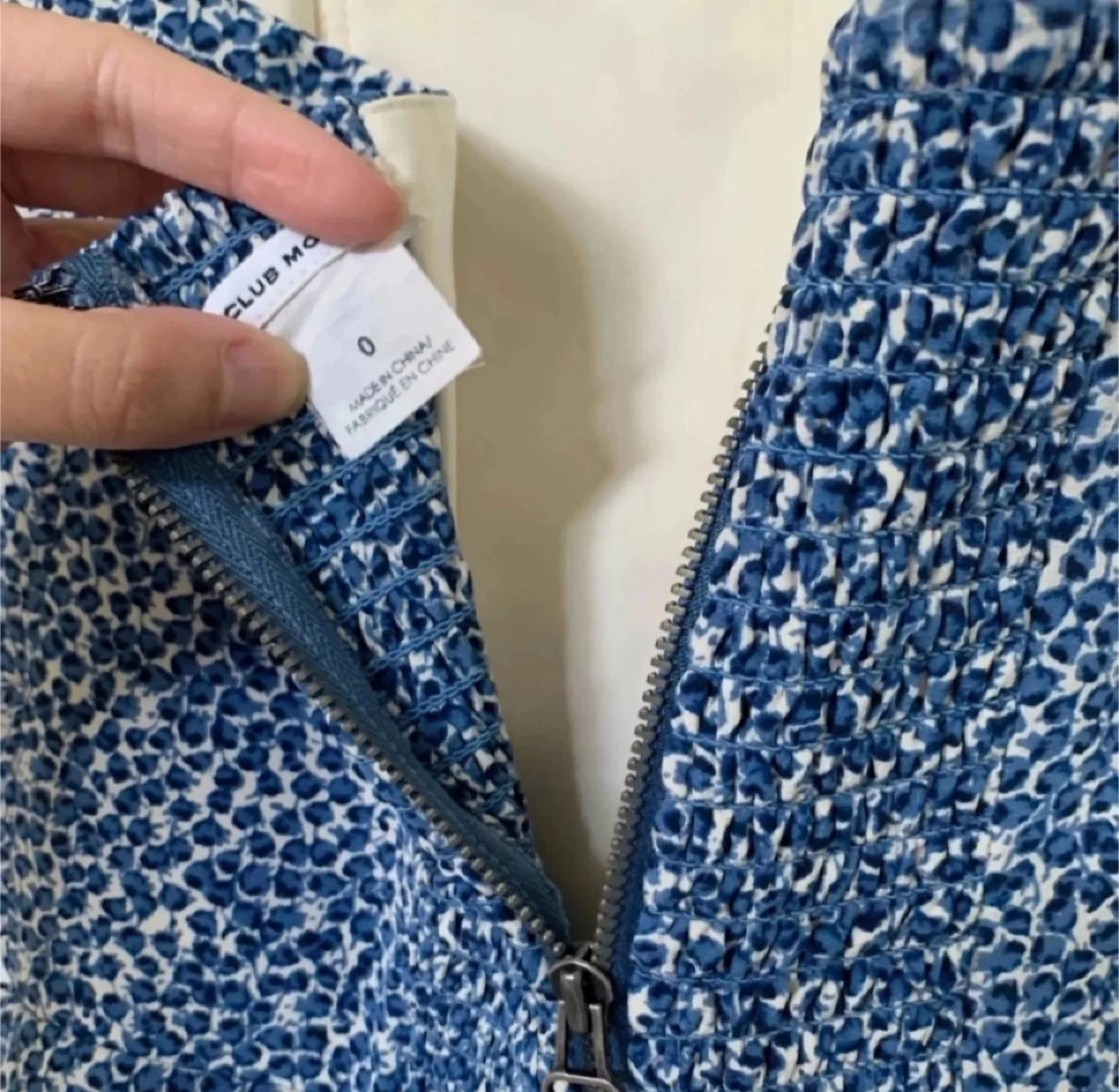 Selling brand new Club Monaco strapless dress in size 0 image indicator(3)