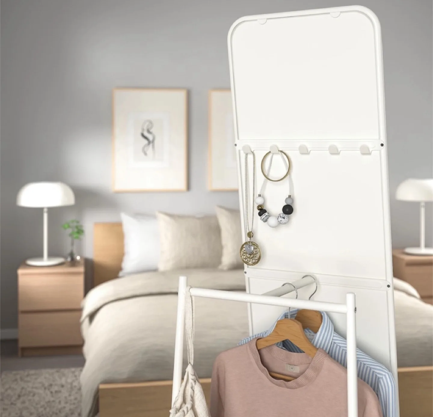 IKEA Standing Mirror image indicator(3)