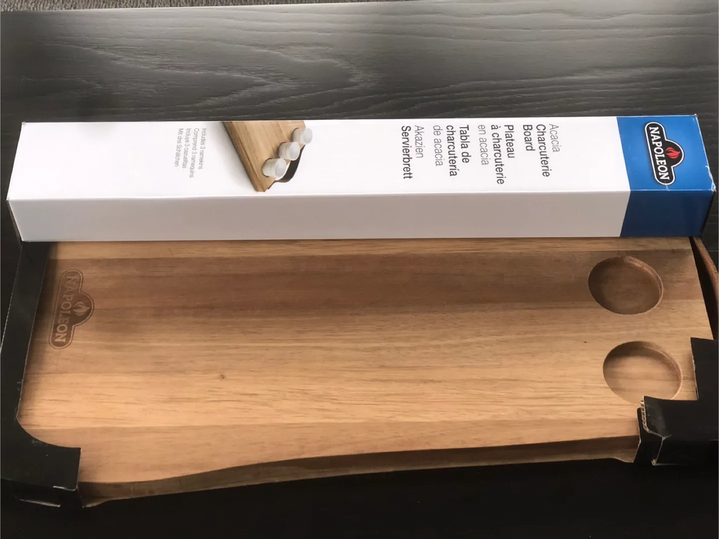Napoleon Acacia Charcuterie Board - New in Box! thumbnail