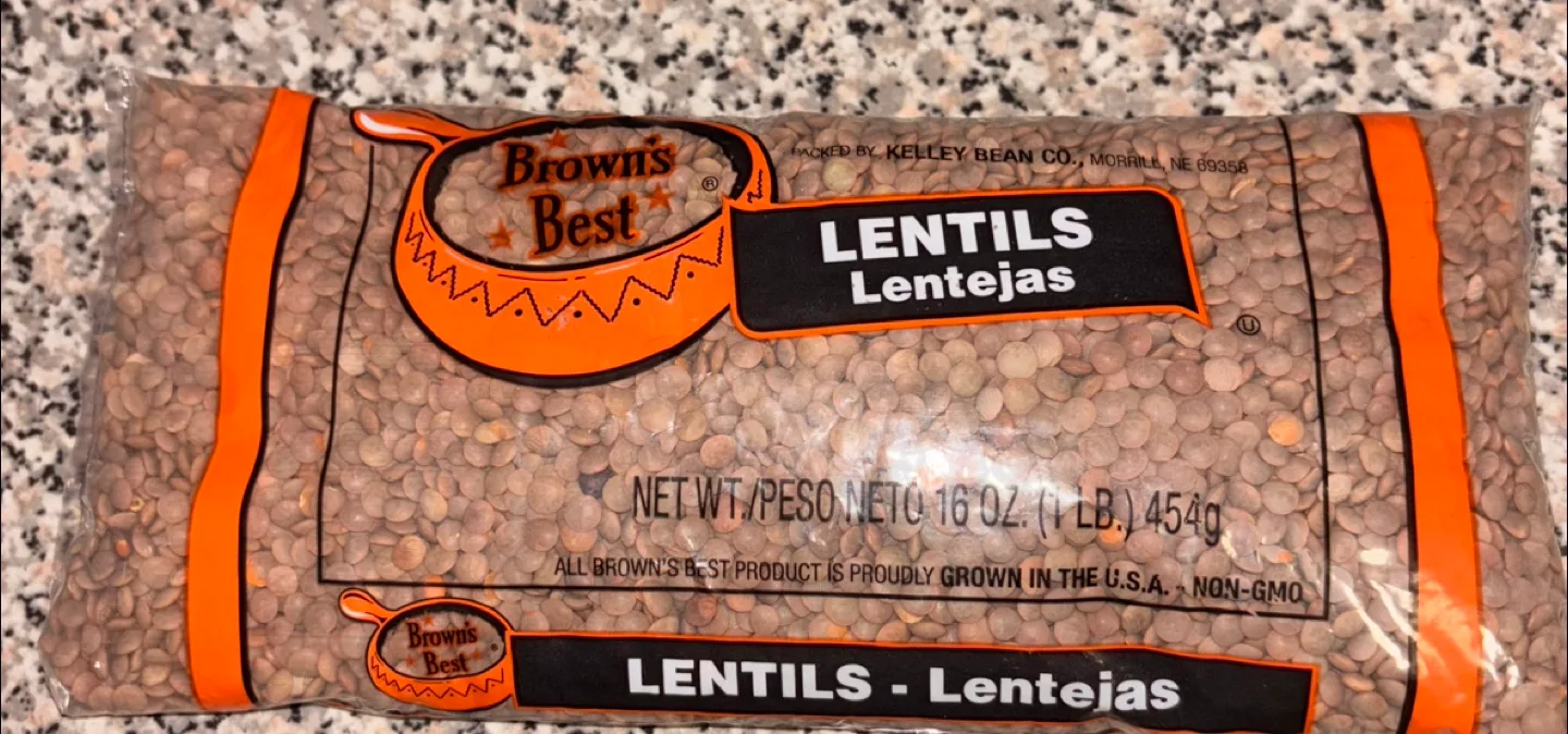 #Freecycle- Brown's Best Lentils 16 oz thumbnail
