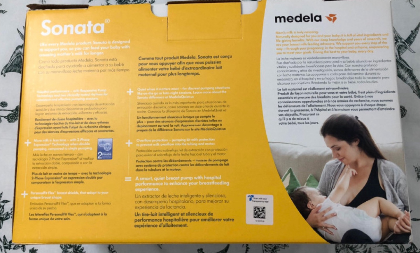 Medela Sonata Double Electric Breast Pump + free extras - photo 2