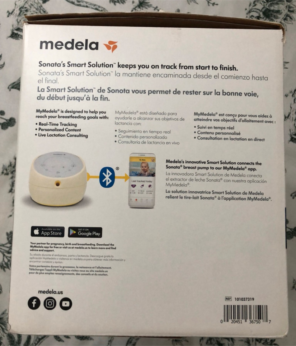 Medela Sonata Double Electric Breast Pump + free extras - photo 4