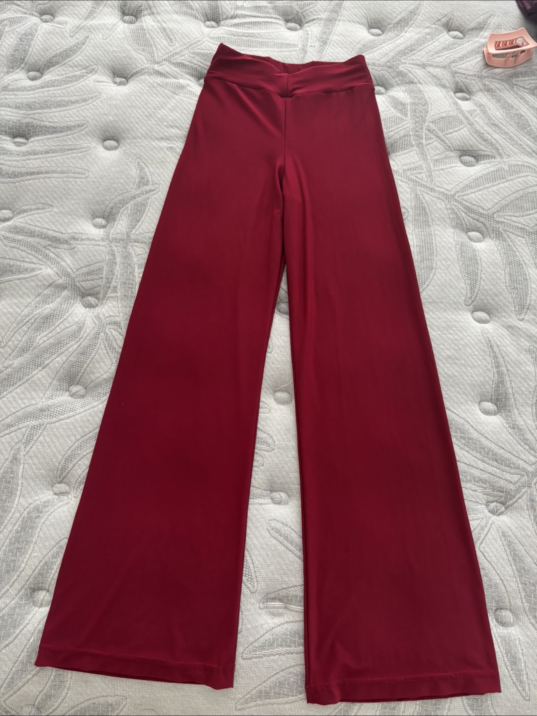 Red flair leggings-Size small - photo 2