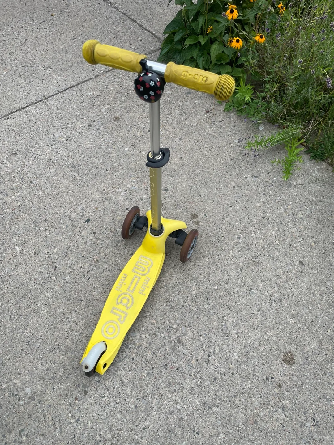 💛Moving 💛Yellow Micro Mini Scooter 🇨🇦🍁 image indicator(2)