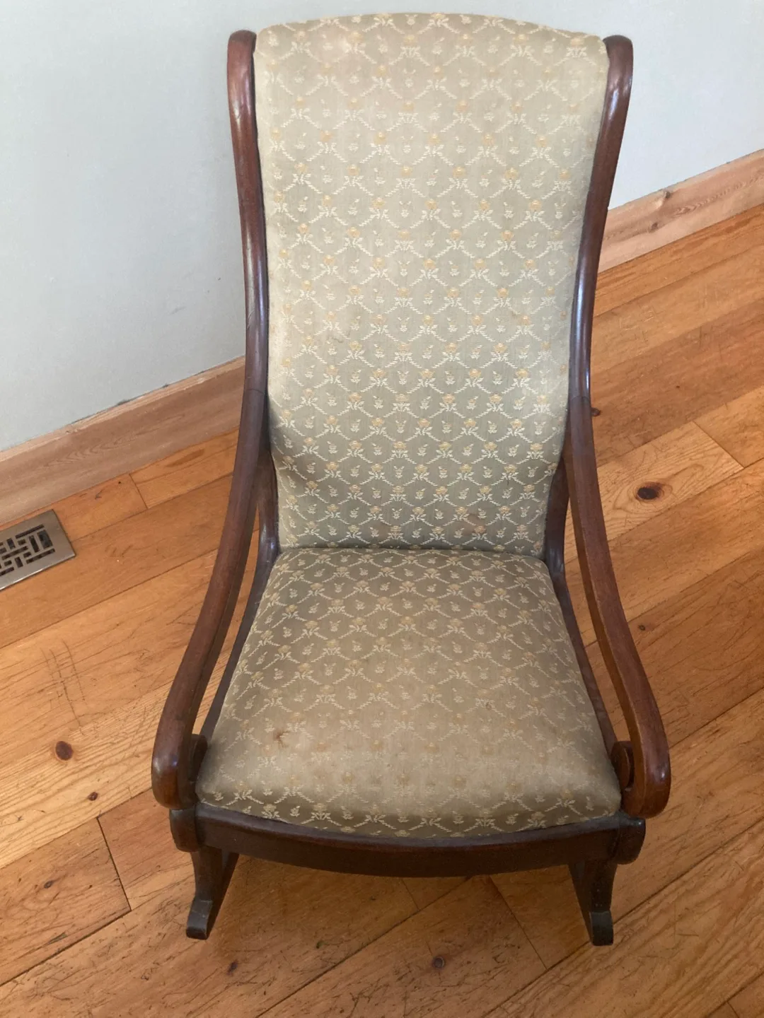 MAKE AN OFFER! Antique Lincoln Rocking Chair image indicator(3)