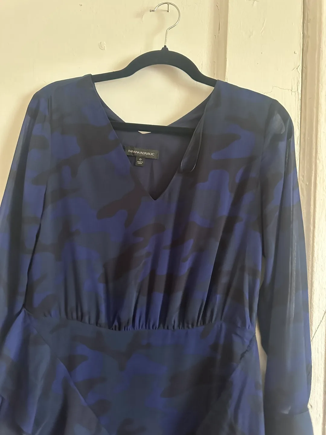 Banana Republic Dress Size 0 Blue thumbnail