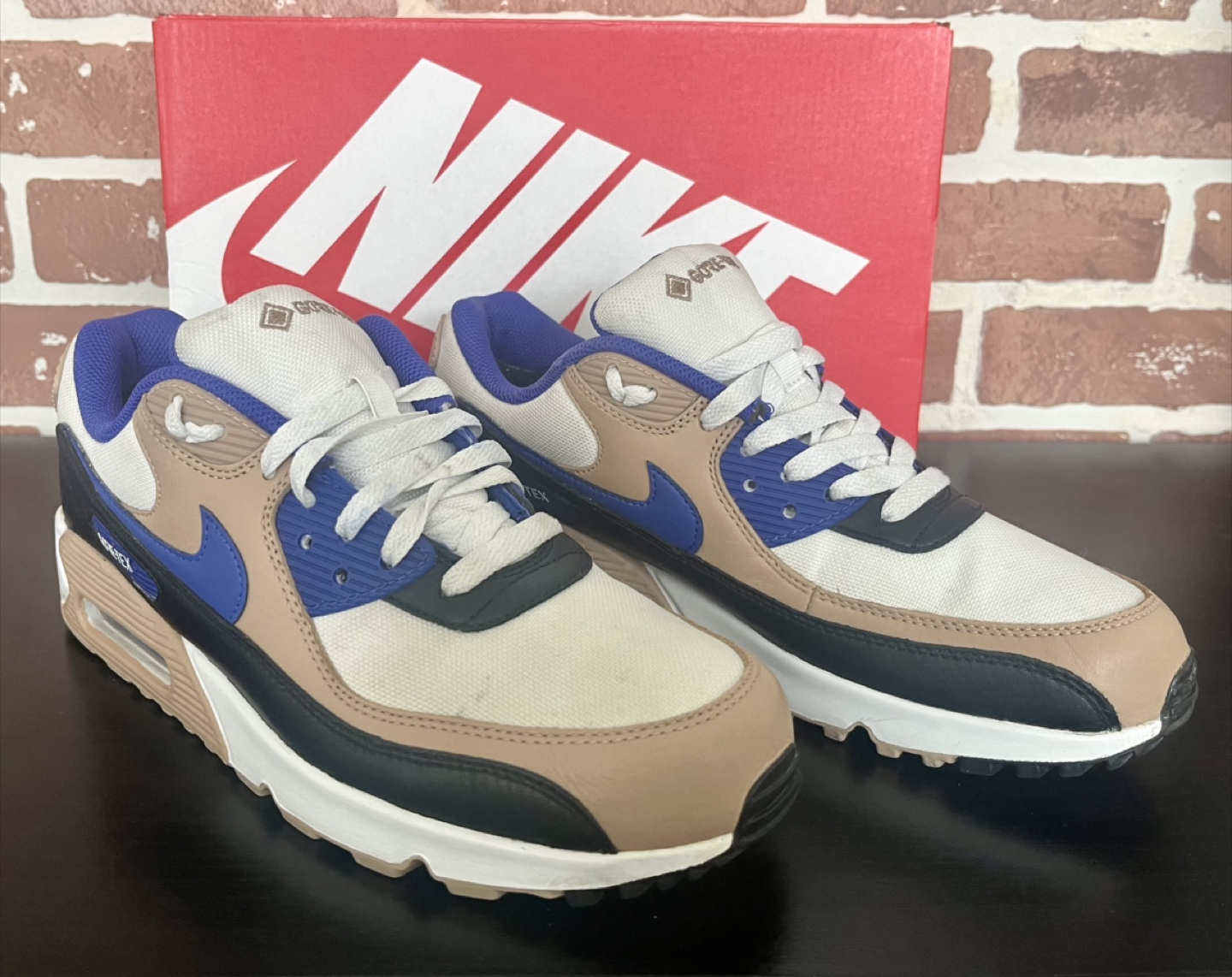 Size 8.5 - Nike Air Max 90 GTX Gore-Tex “Lapis”