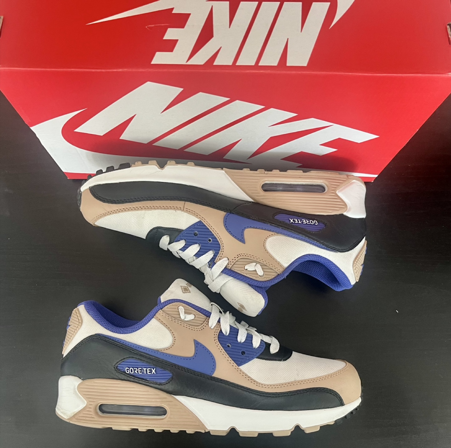 Size 8.5 - Nike Air Max 90 GTX Gore-Tex “Lapis” - photo 4