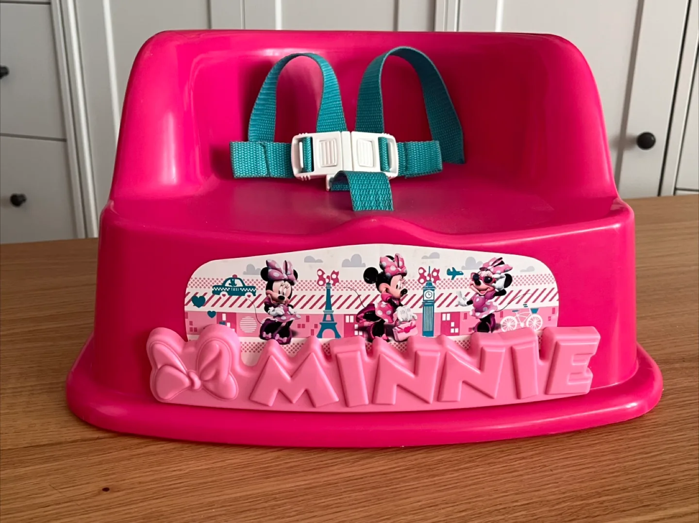 💖Moving 🌸 Minnie Mouse Pink Booster Seat 🍁🇨🇦 thumbnail