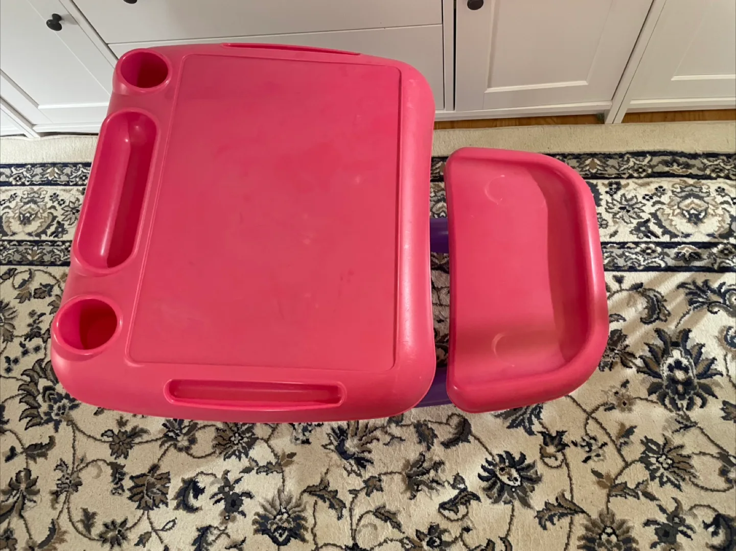 🖍️Moving ✍️Kids Pink & Purple Desk and Chair Set 🍁🇨🇦 image indicator(3)