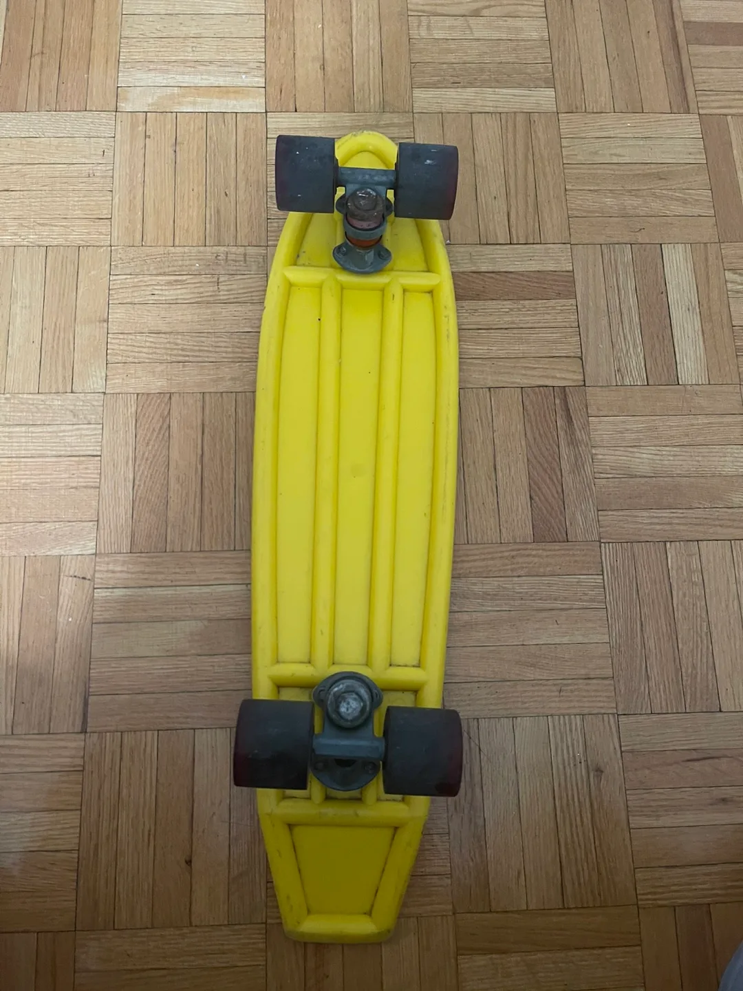 Yellow Penny Board Skateboard thumbnail