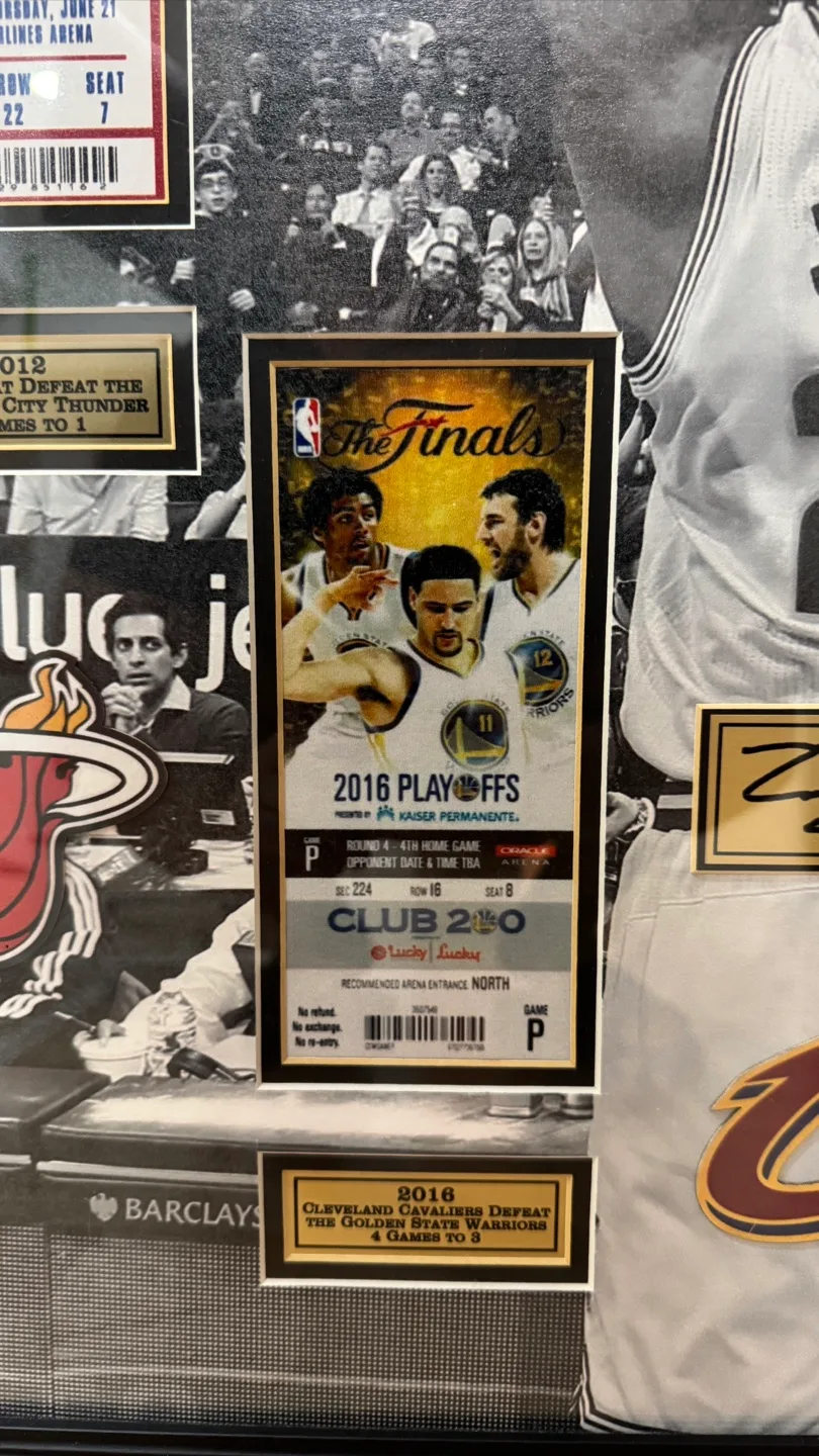 LeBron James Framed Memorabilia image indicator(3)