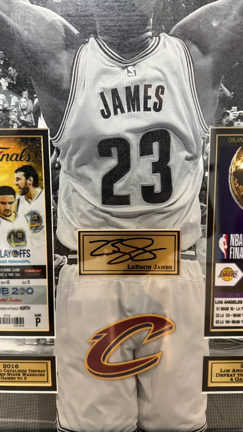 LeBron James Framed Memorabilia image indicator(4)