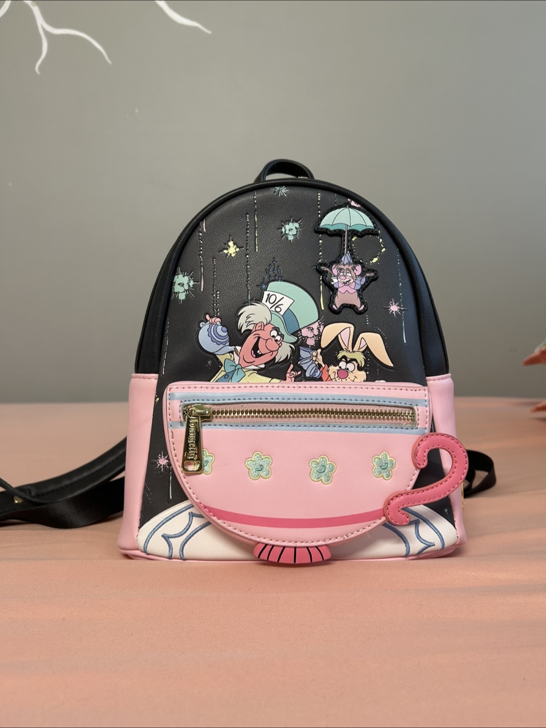 Disney Loungefly Alice in Wonderland Teacup Mini Backpack - photo 2
