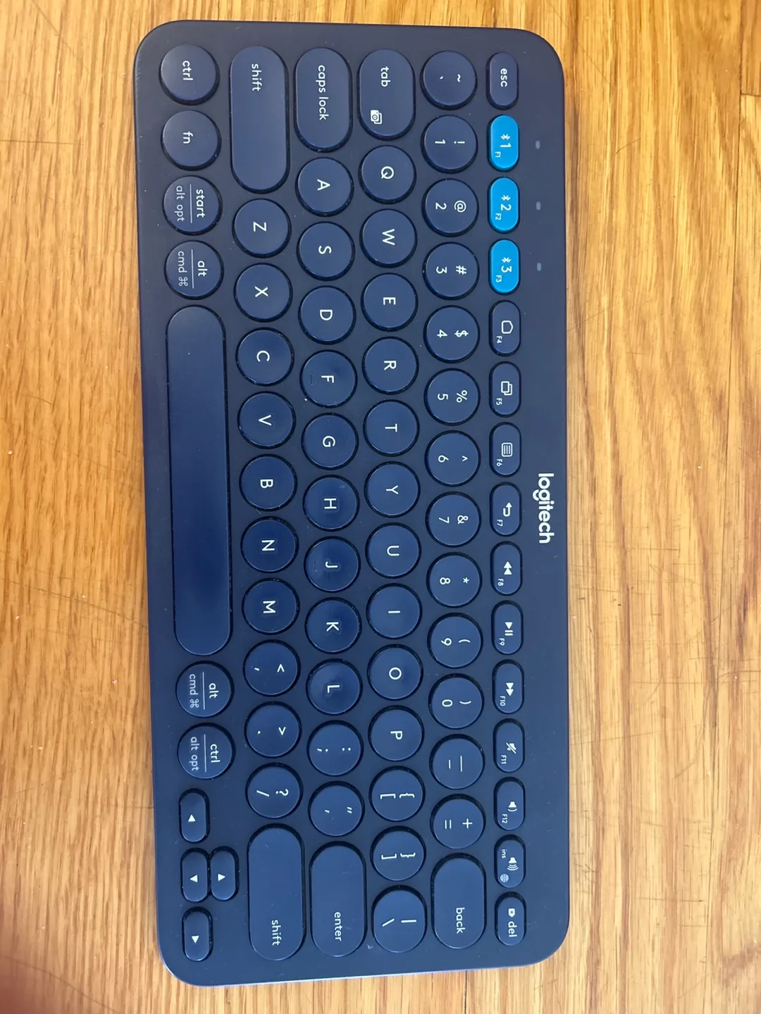 Logitech Bluetooth Keyboard - Dark Blue thumbnail