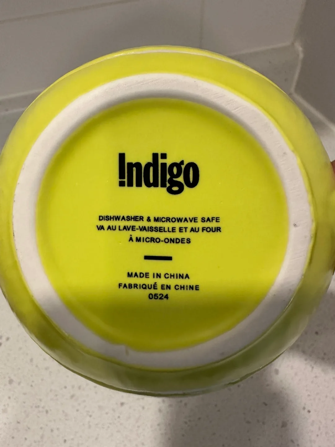 Indigo Tennis Ball Mug - Cute & Unique! image indicator(2)