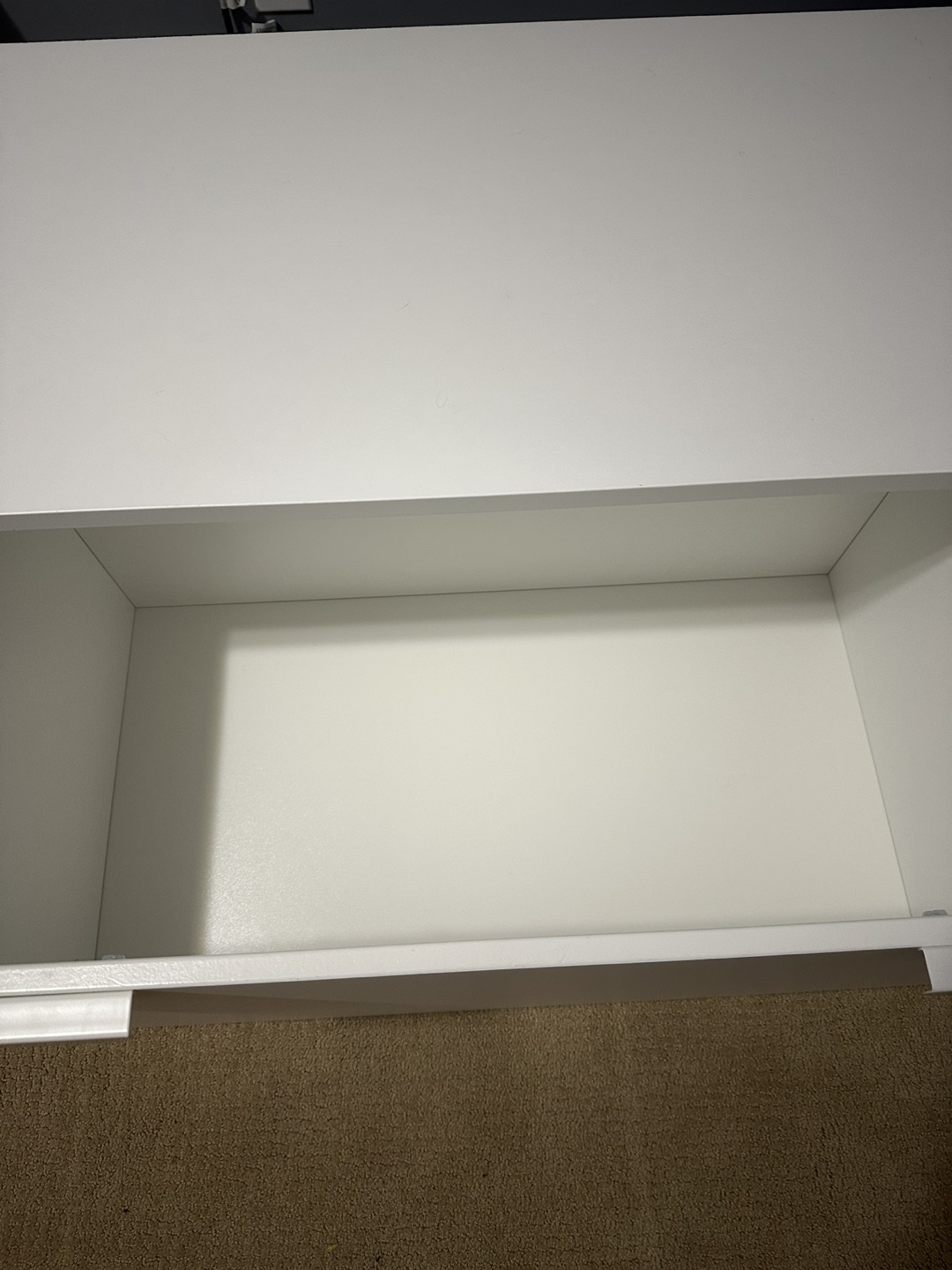 White Bench with Storage - photo 3