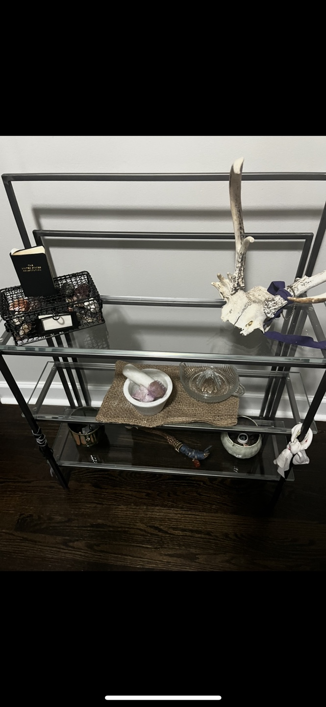 Crate and barrel glass shelves - photo 2