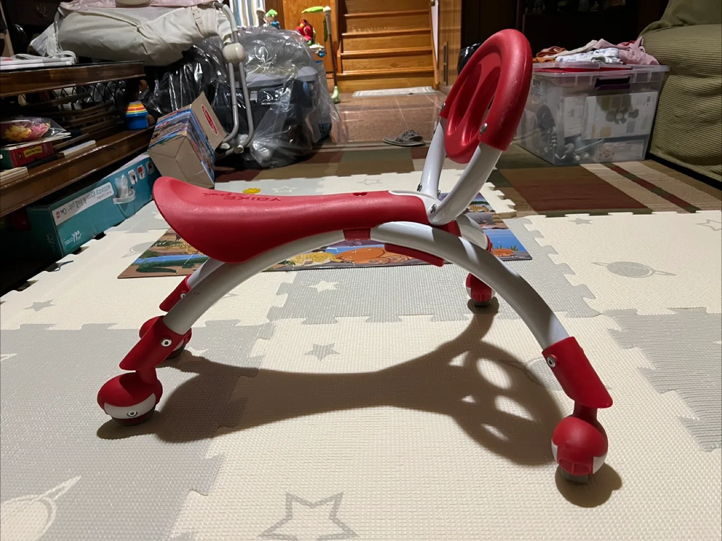 #freecycle *see notes*YBIKE Pewi Walking Ride On Toy thumbnail