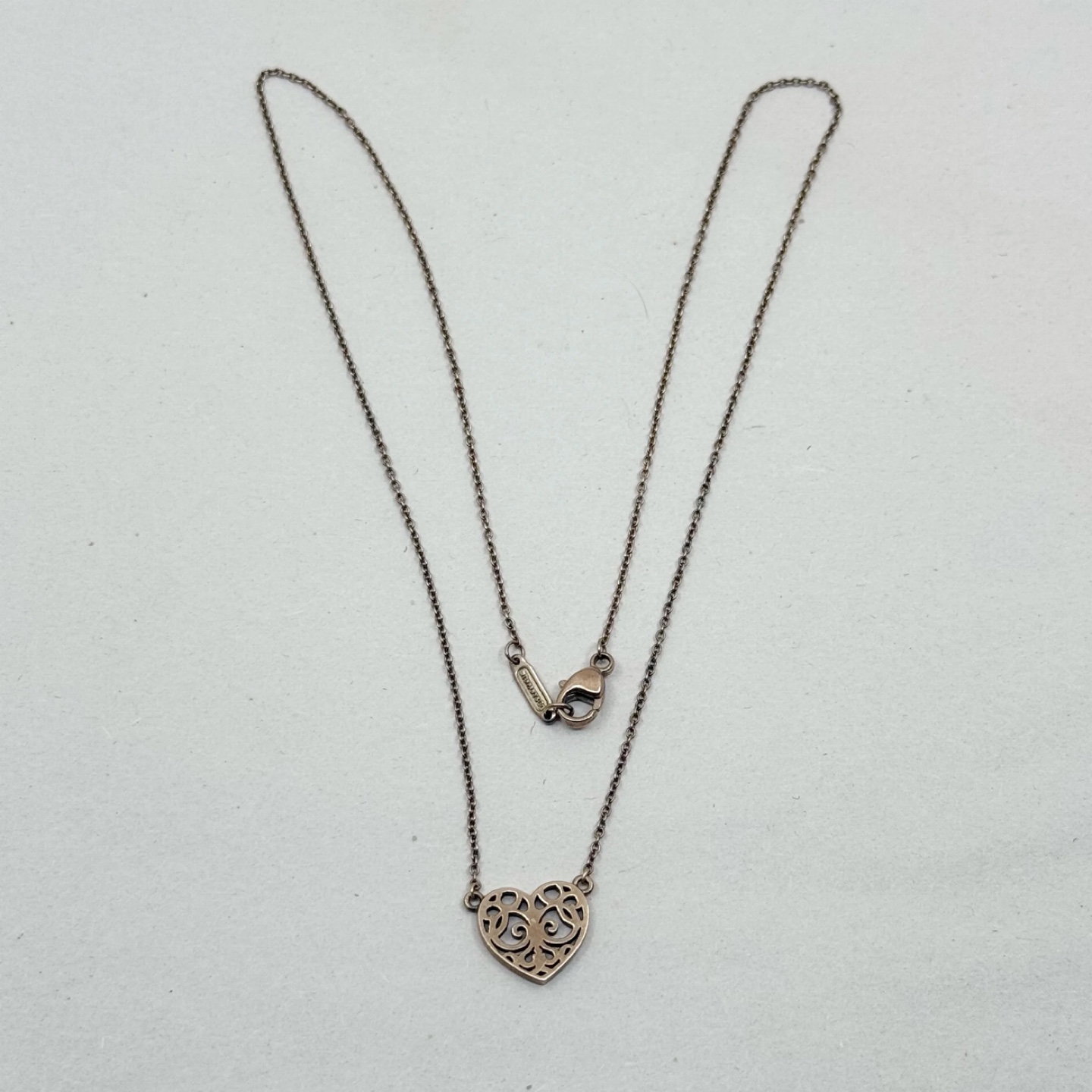 Rare Tiffany & Co Enchant Heart Rubedo Pendant Necklace - GM1110 - photo 4