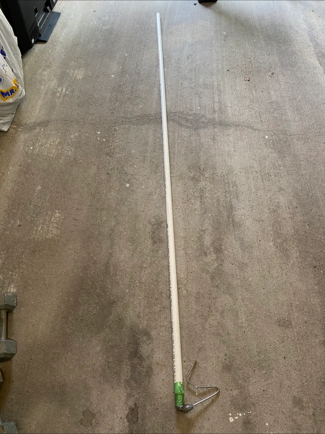 PVC Pipe with Metal Hook thumbnail