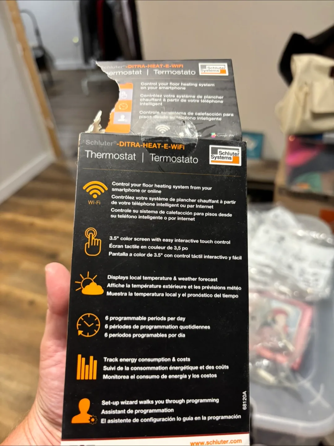 Schluter Ditra-Heat-E-WiFi Thermostat image indicator(2)