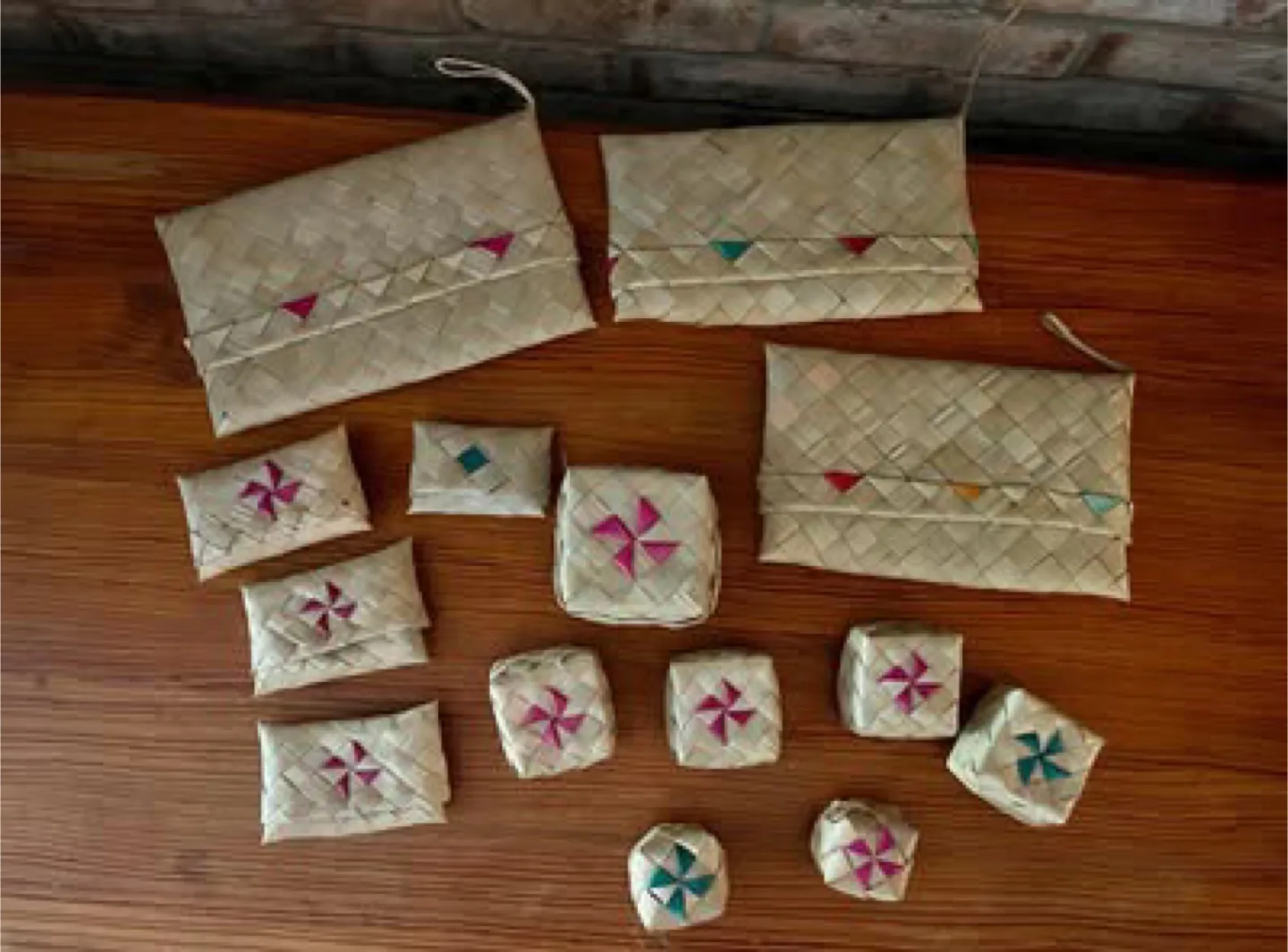 Handwoven Pandan Leaf Boxes & Pouches thumbnail