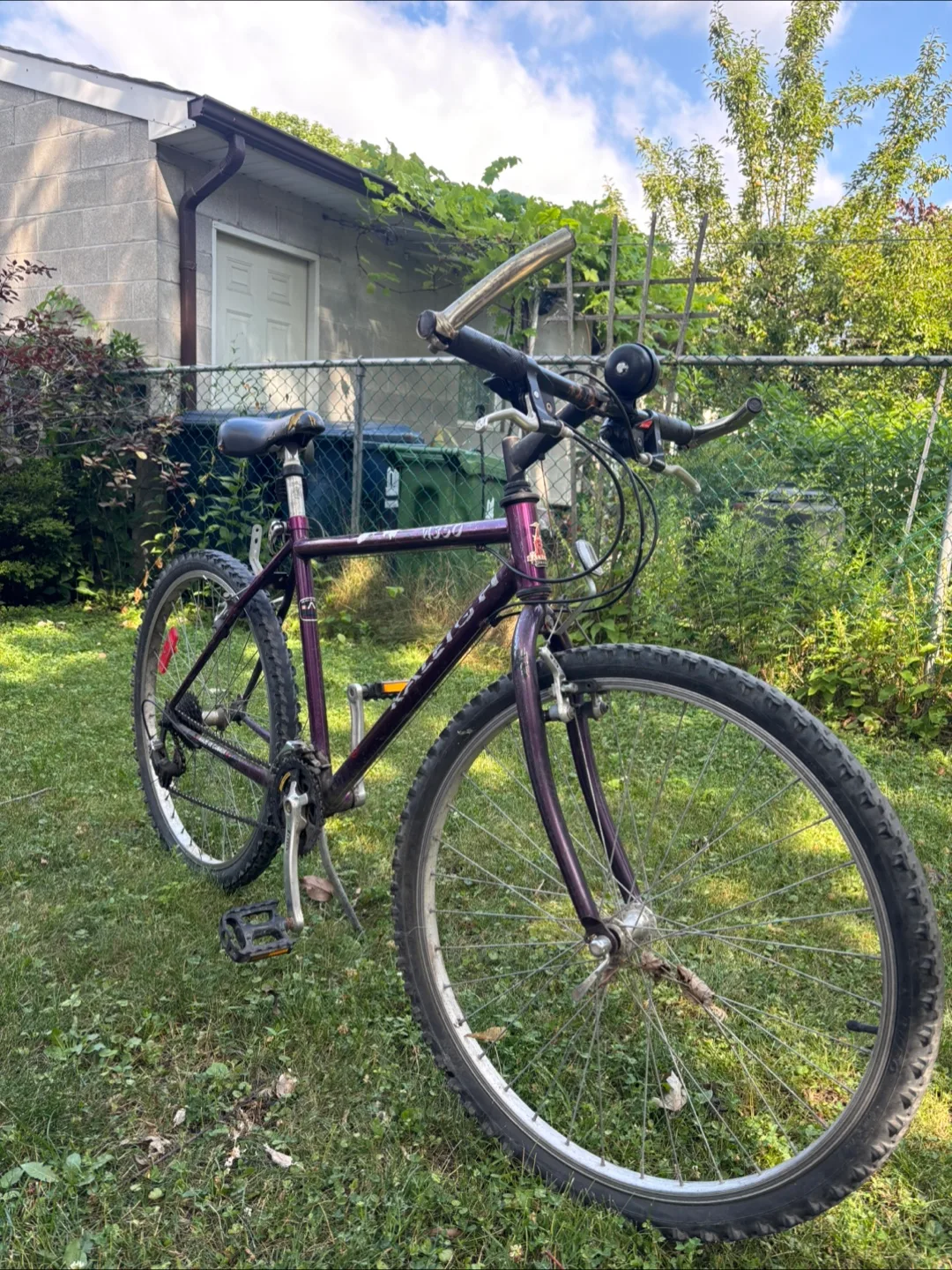 Raleigh M350 Purple Bike thumbnail