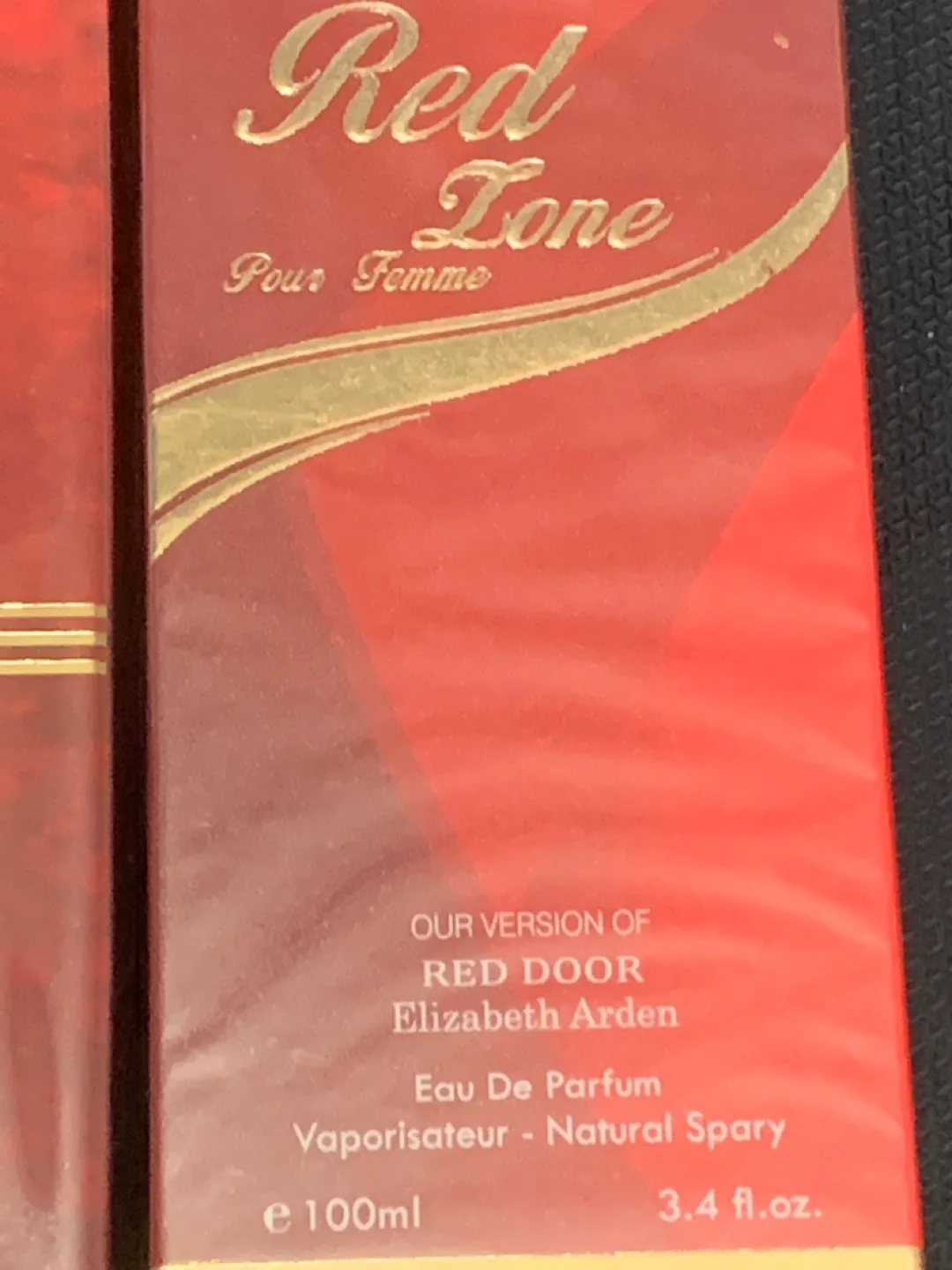 3 bottles of  Red Zone & D&G Pour Femme Perfume image indicator(4)