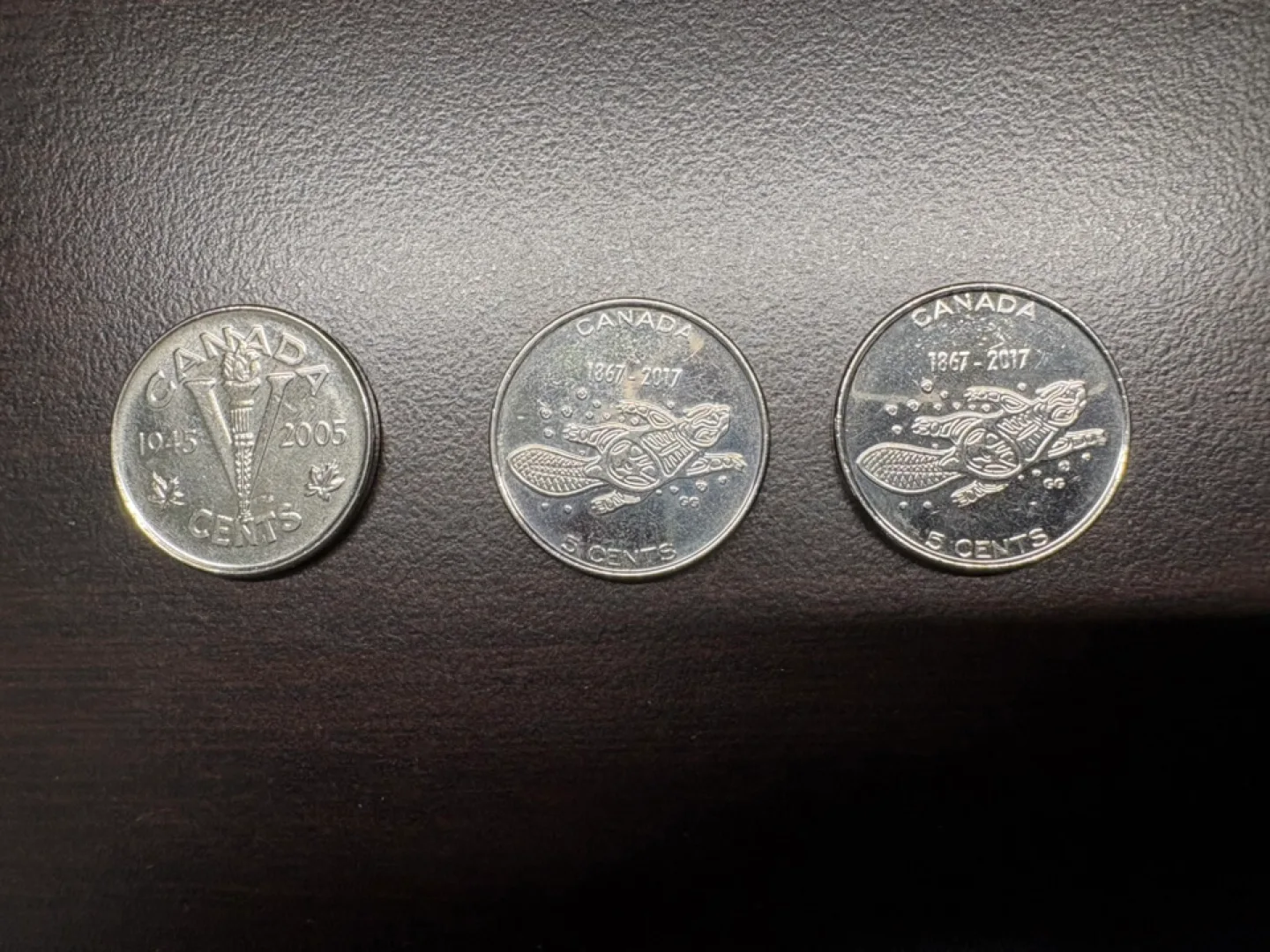 Canadian 5 Cents Nickels thumbnail