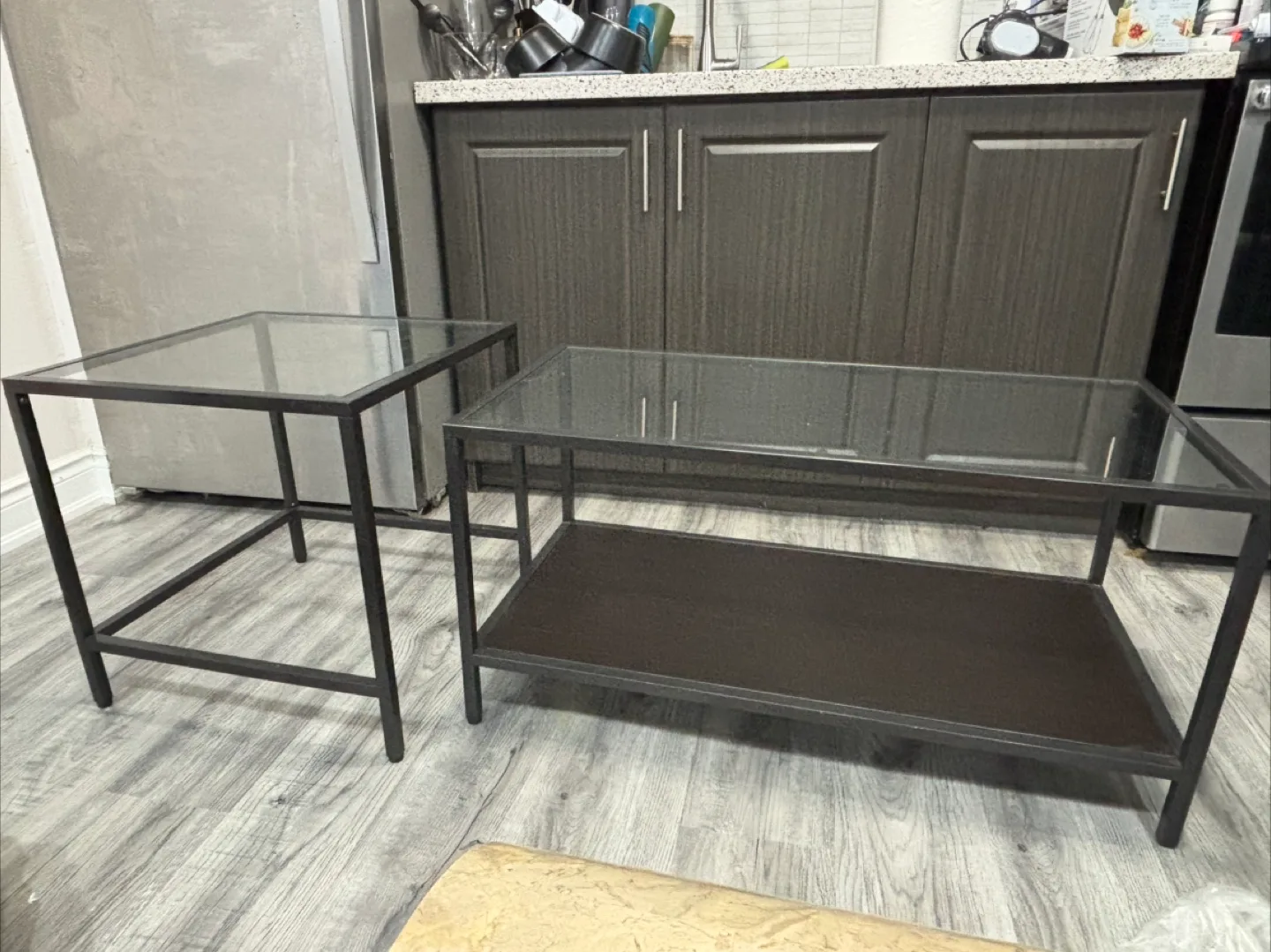 Glass & Metal Coffee Table thumbnail