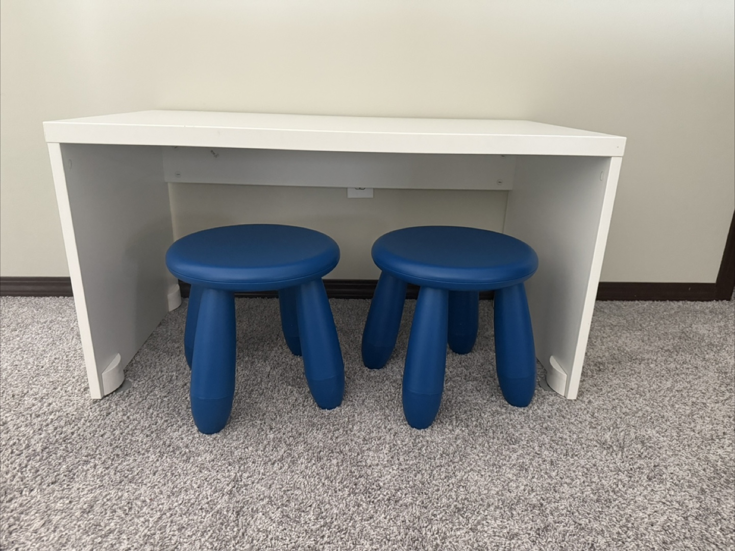 IKEA kids Desk and Stools