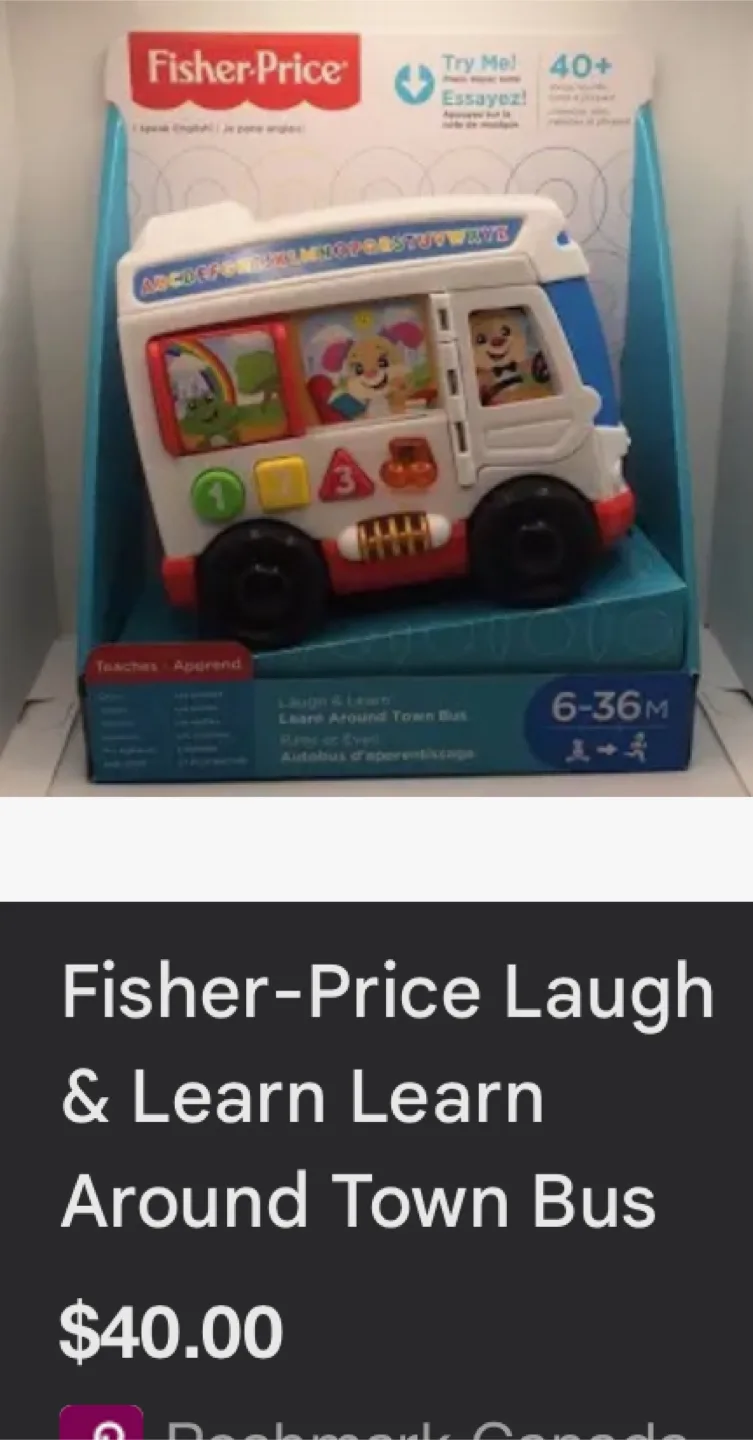 Fisher price bus image indicator(2)