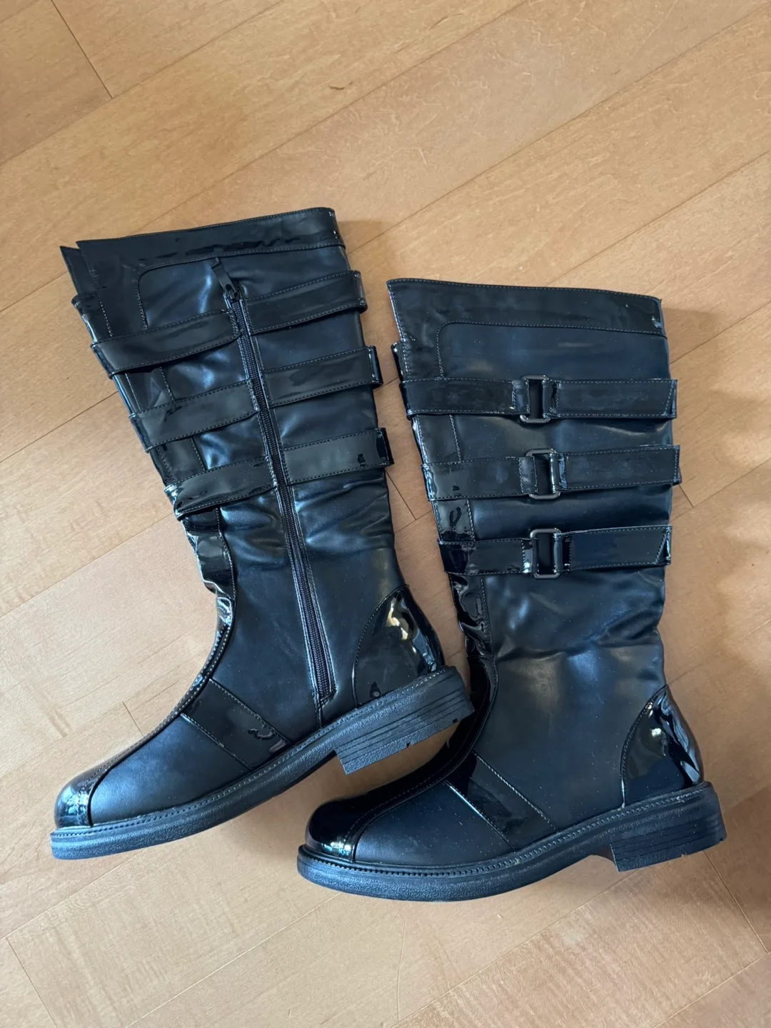 Shoes Black Costume Boots thumbnail