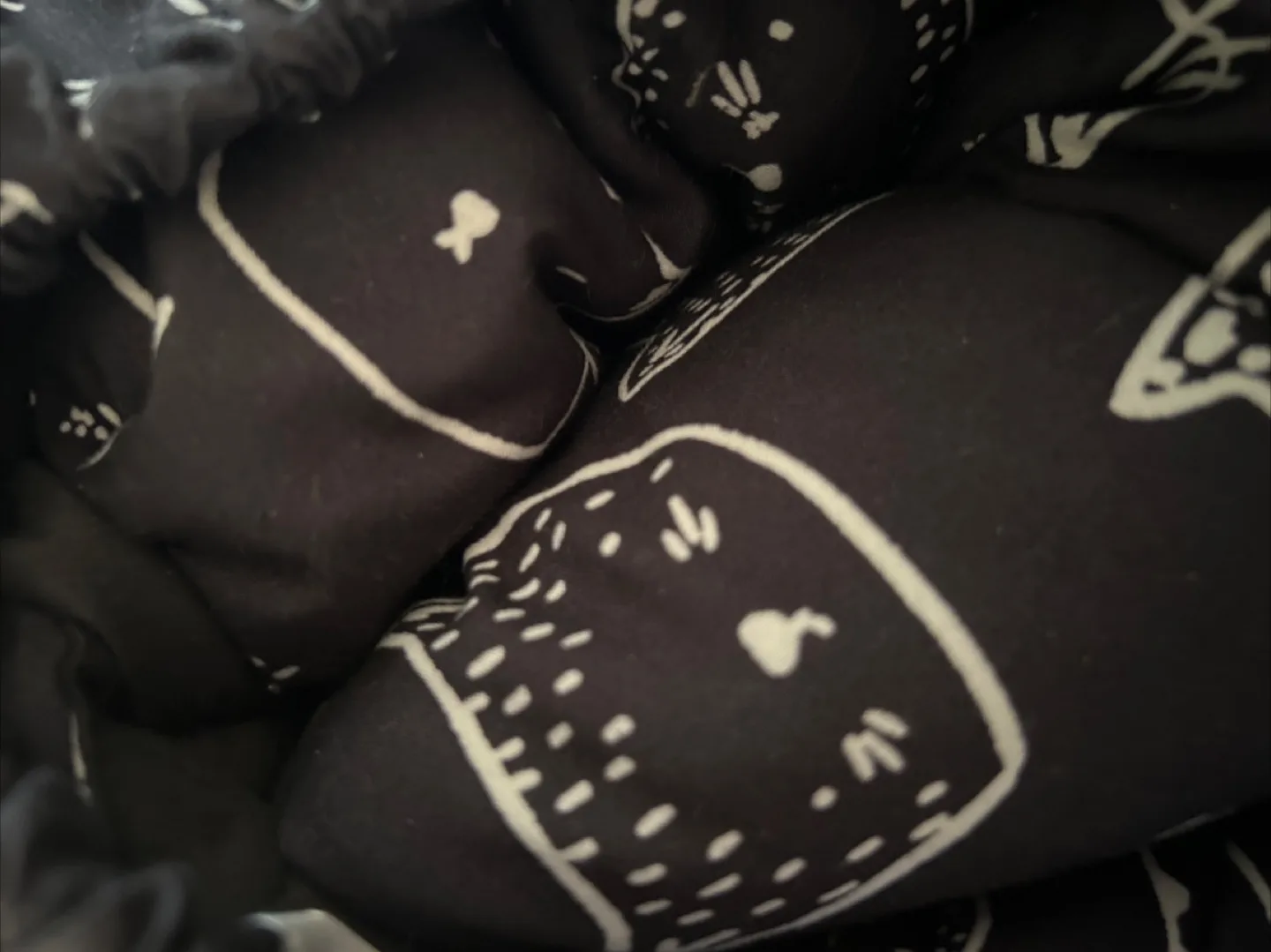 Sleeping Bag and Double Fitted Sheet Set - Cats image indicator(4)