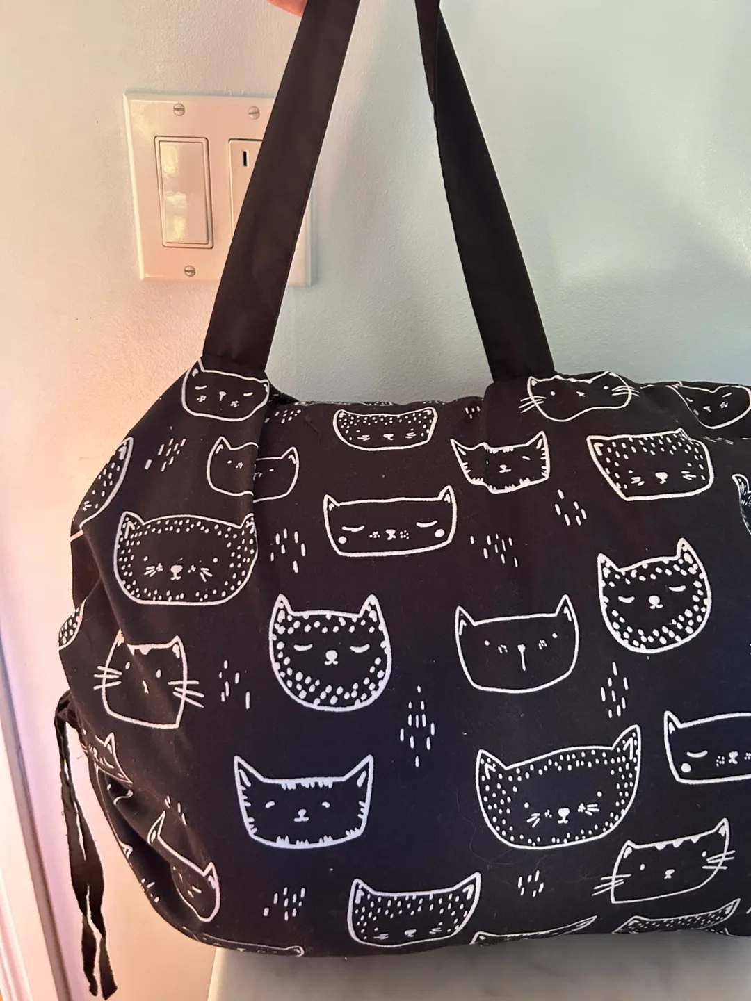 Sleeping Bag and Double Fitted Sheet Set - Cats thumbnail