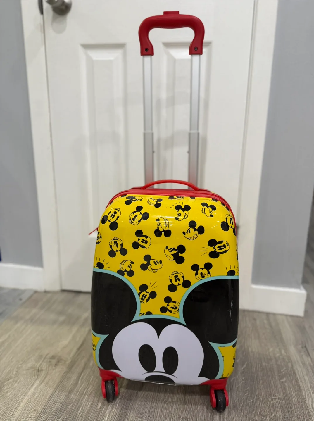 Mickey Mouse Kids Rolling Luggage thumbnail